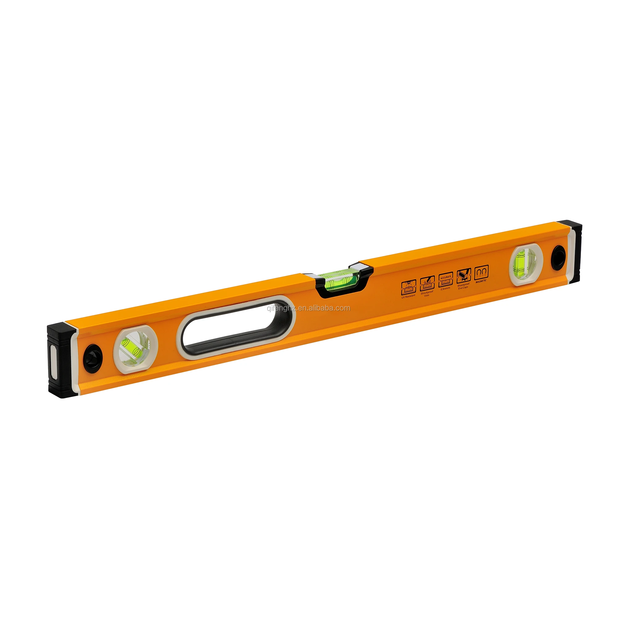 Heavy Duty Spirit Level with extra strength profile and milled edges 1200mm 