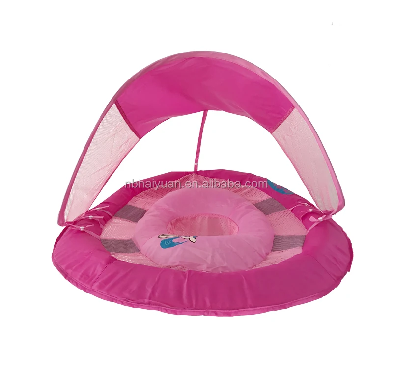 baby spring float activity center with canopy