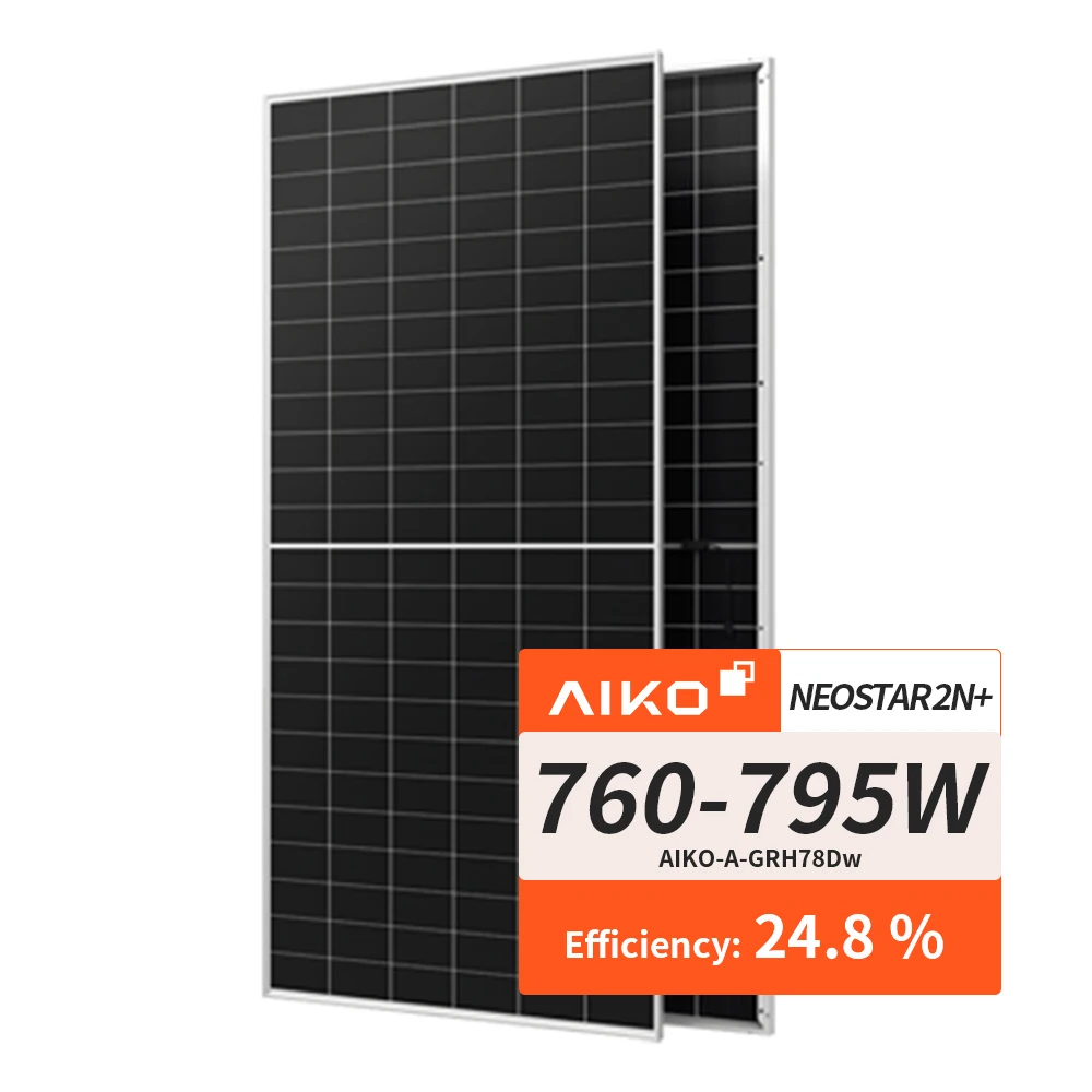 High Efficiency Aiko Solar N Type ABC 775W 780W 785W 790W 795W