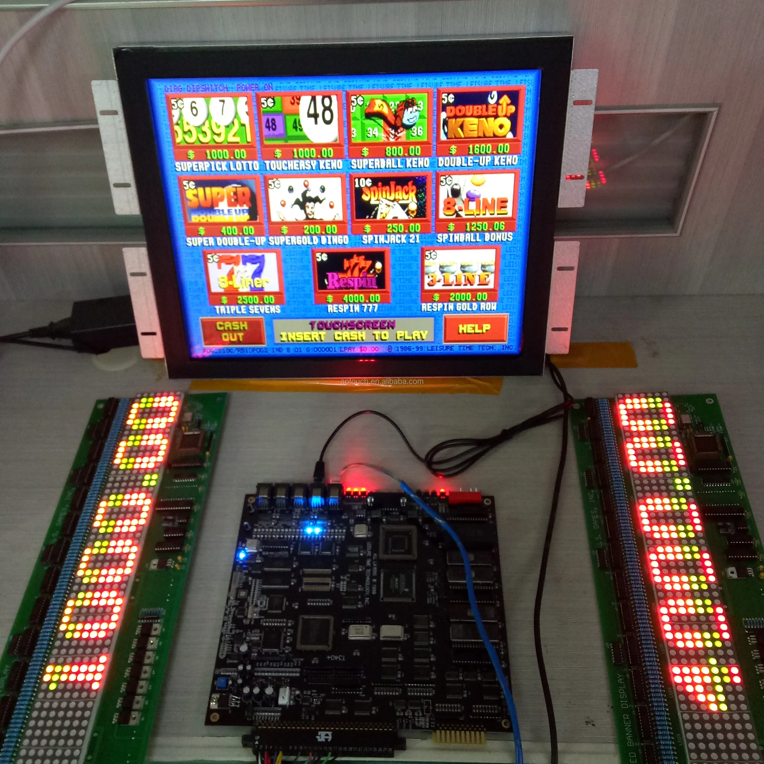 Led Progressive Display Jackpot Display For Pog Game Board Fox340 Buy Led Progressive Display Jackpot Display Product On Alibaba Com