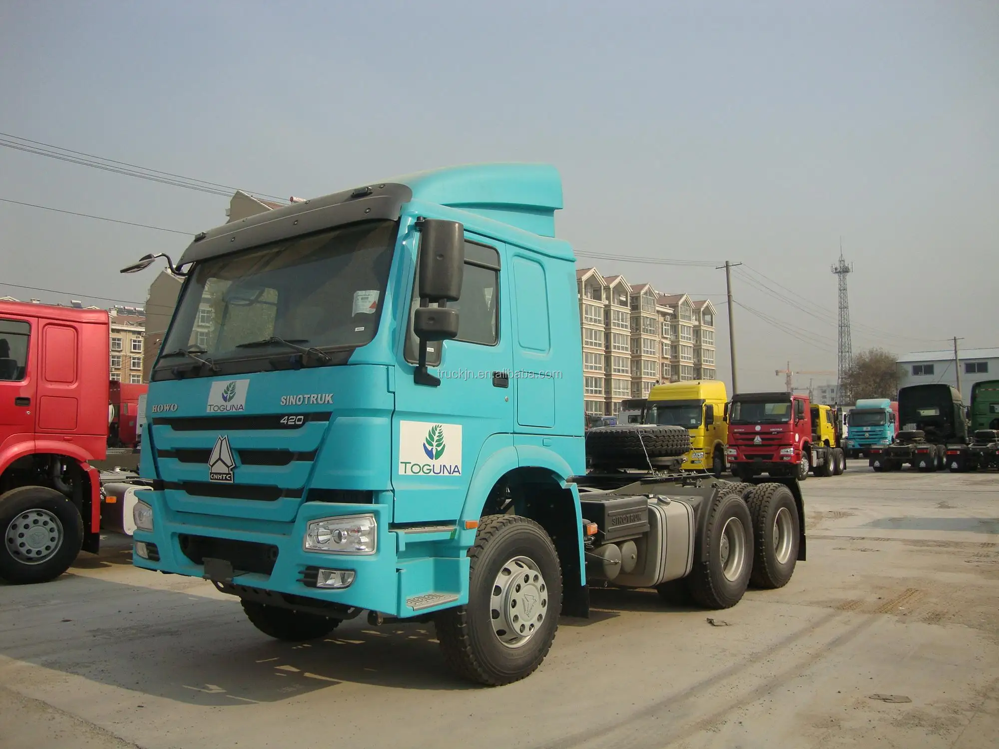sinotruck howo a7 牵引车 6*4