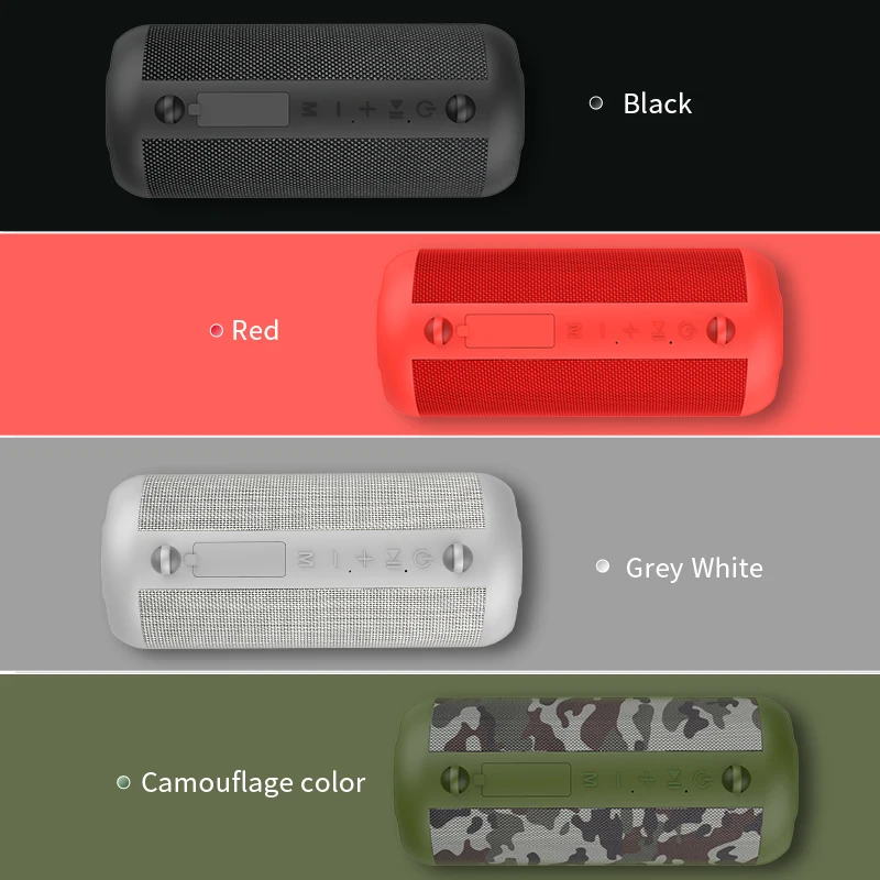 2020 Hot Sell 20W bluetooth speaker wireless bluetooth speaker IPX6 waterproof outdoor bluetooth speaker - ANKUX.COM