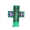 wholesale alibaba china programmable two sides 80cm outdoor led cross edit software