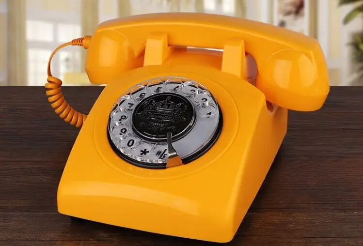 Old Style Telephone Rotary Dial Antique Telephone Sim Card Desk Phone Use For Office Buy Sim