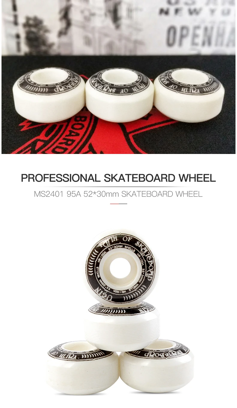 95a 52mm China Oem Custom Street Polyurethane Skateboard Skate Board Wheels Buy Skate Wheels