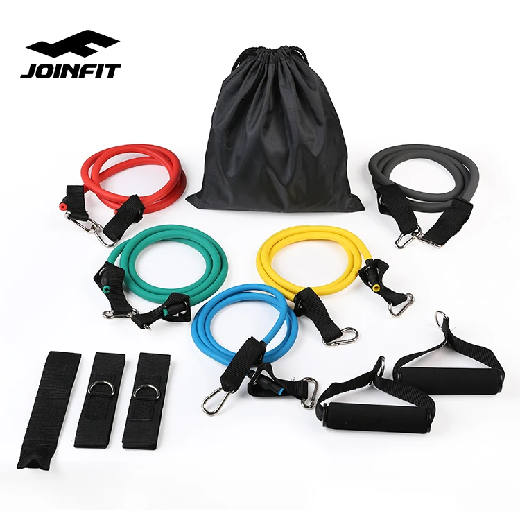 2023 Hot Sale 11pcs Latex Resistance Band Set/resistance Band Set 11 ...