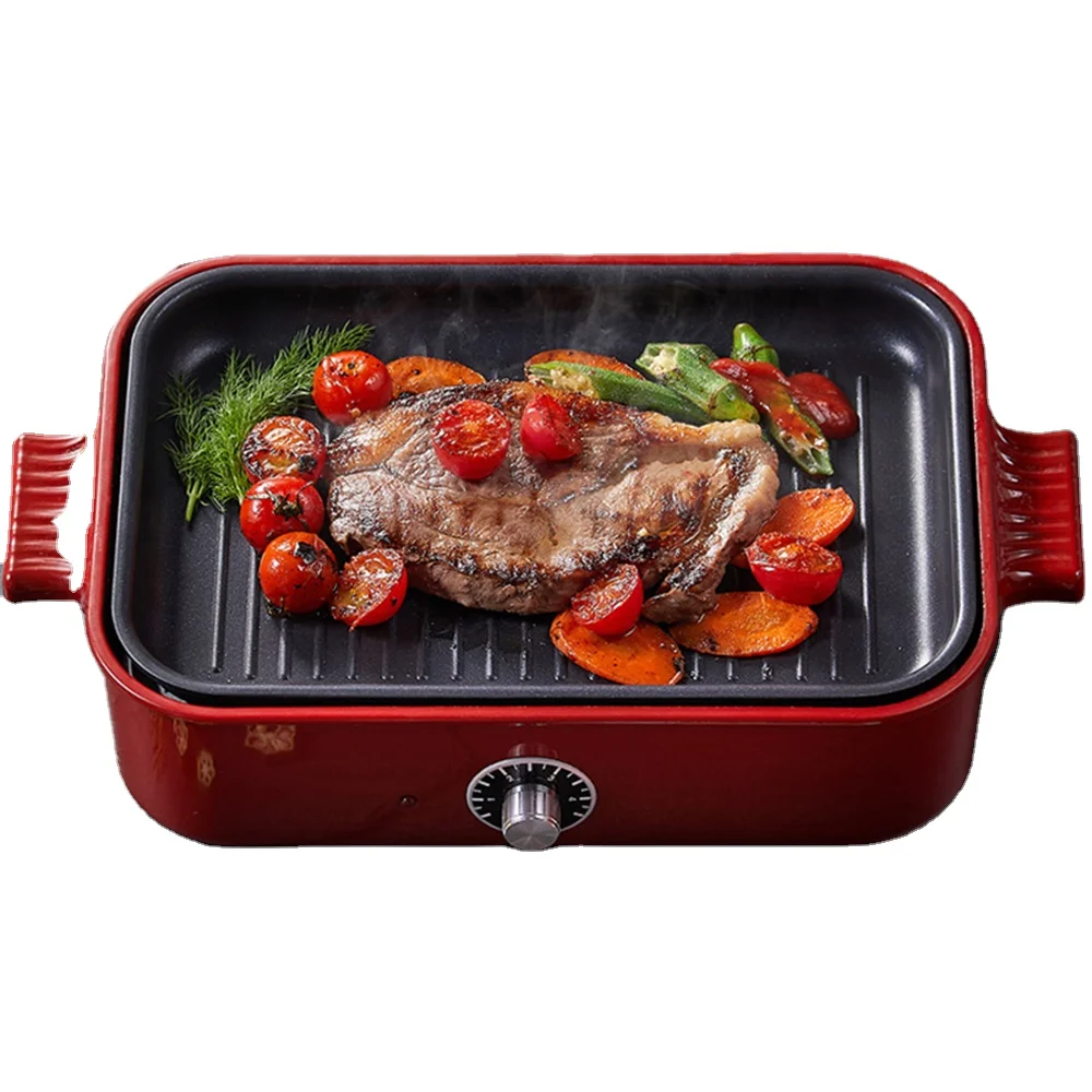 Household Electric Cookware Hotplate Grill Pot Multi Functional Hot
