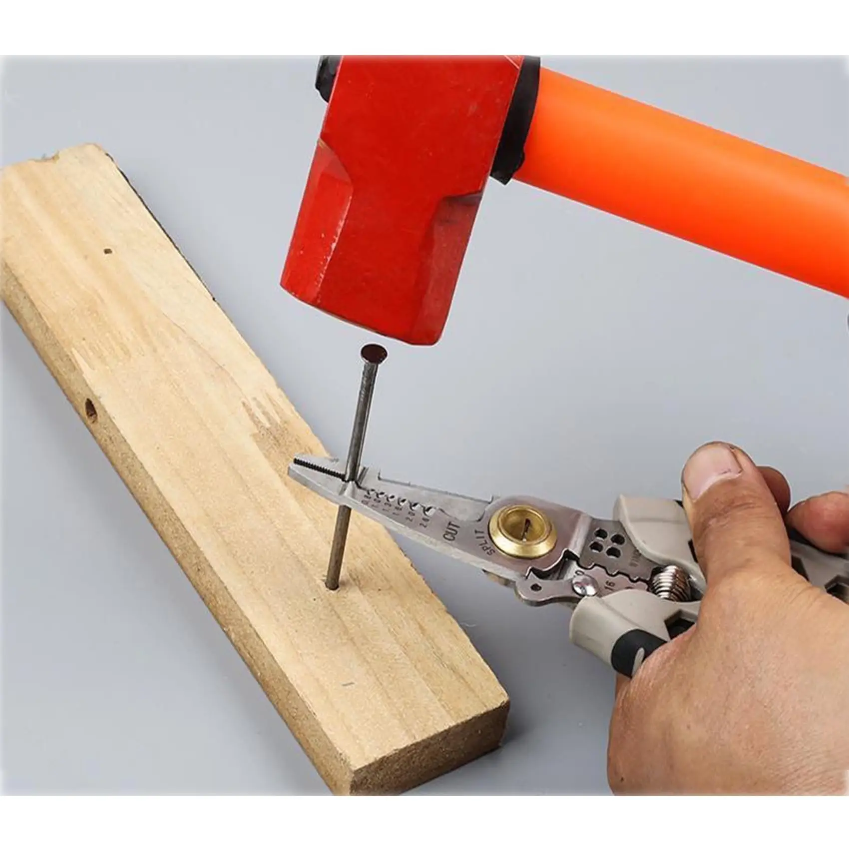 HARDELL+ 6 Wire Stripper Tool - Heavy Duty Wire Stripping Pliers - View #13