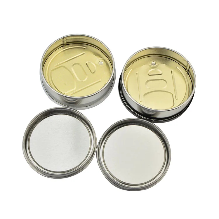 Wholesale Small Packaging Pet Plastic Cans 3.5 Gram Herbs Cans Tin Can ...