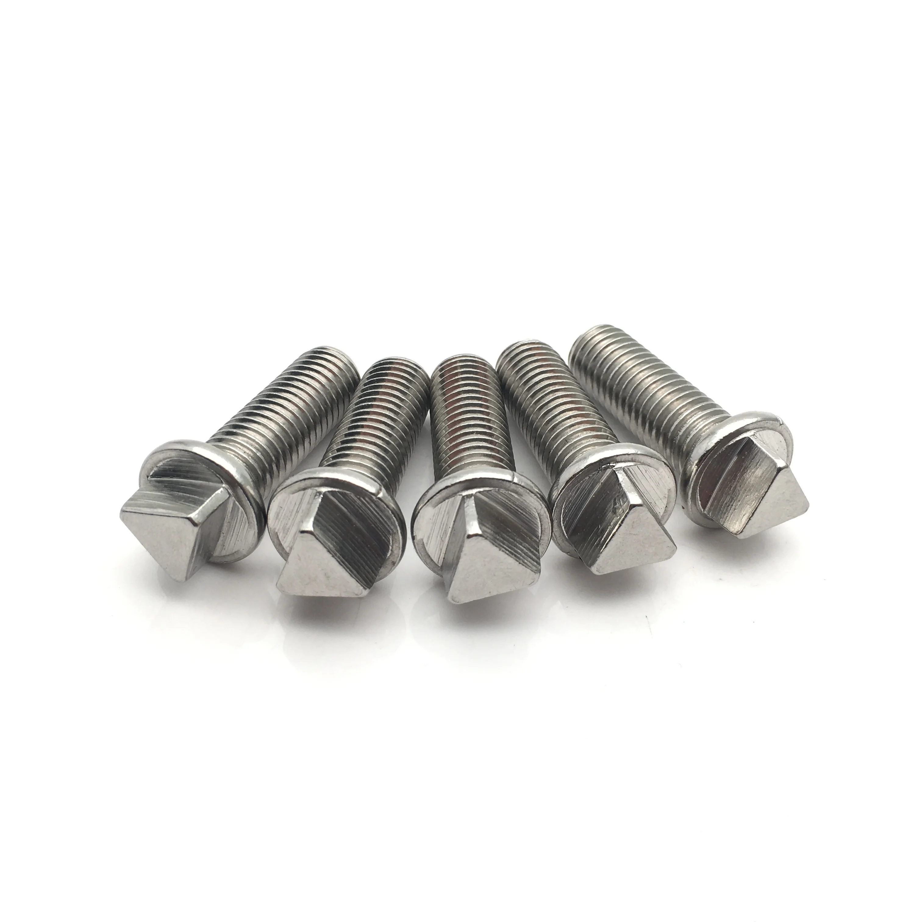 
304 stainless steel metric anti-theft triangle head bolt M6M8M10 