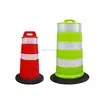 Factory Price road safety barrel /water filled plastic barrier/Parking Crowd Control Barricade Fence Stand highway barriers for
