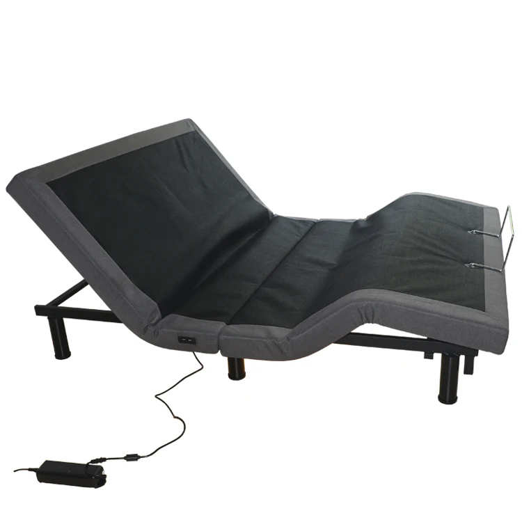High Quality Bed Frame Queen Size Furniture Bed Frames Wireless Remote Control Okin Motor Electric Adjustable Bed Frame Massage