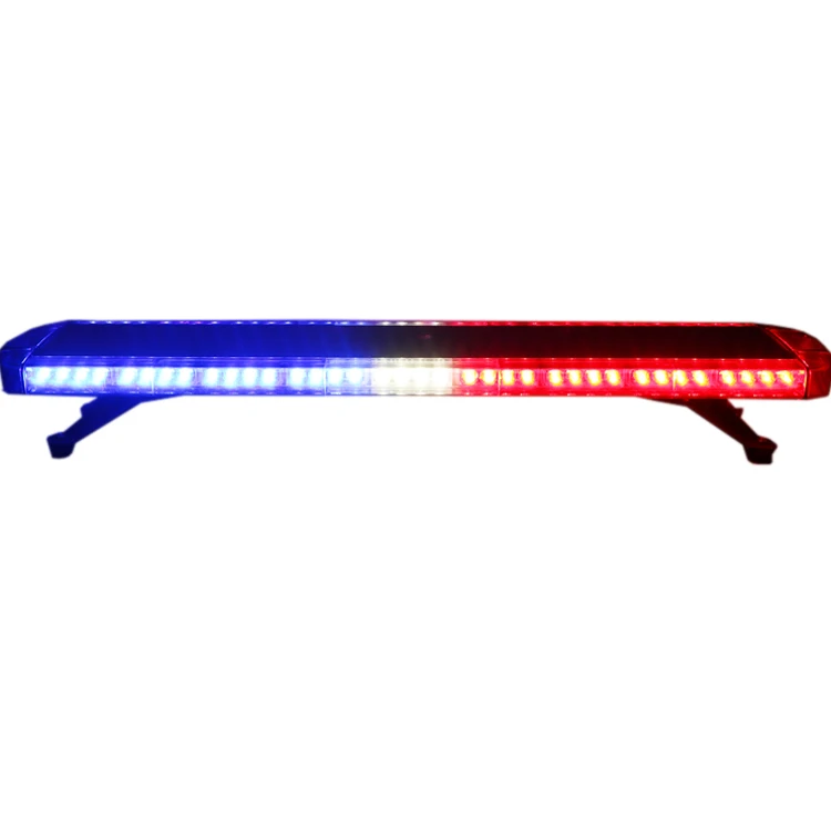 LED warning lights 80led 106CM 42inch strobe flashing red white blue emergency light bar