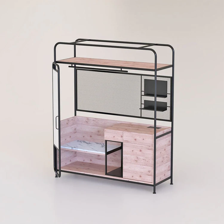 Eye-catching luxury hotel room wardrobe single unit