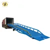 7LYQ Shandong SevenLift hydraulic rubber cable protection truck unloading ramp