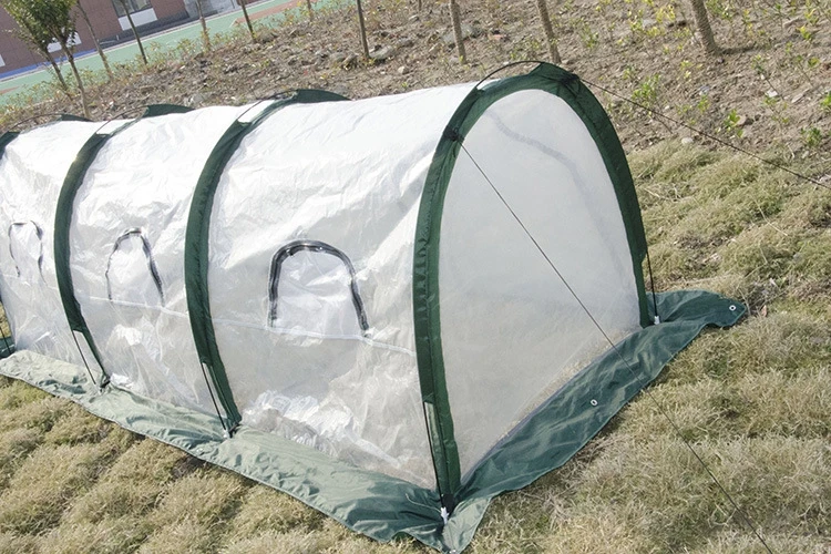 Mini Pop Up Portable Flower Grow Tent Winter Insulation Plastic Garden