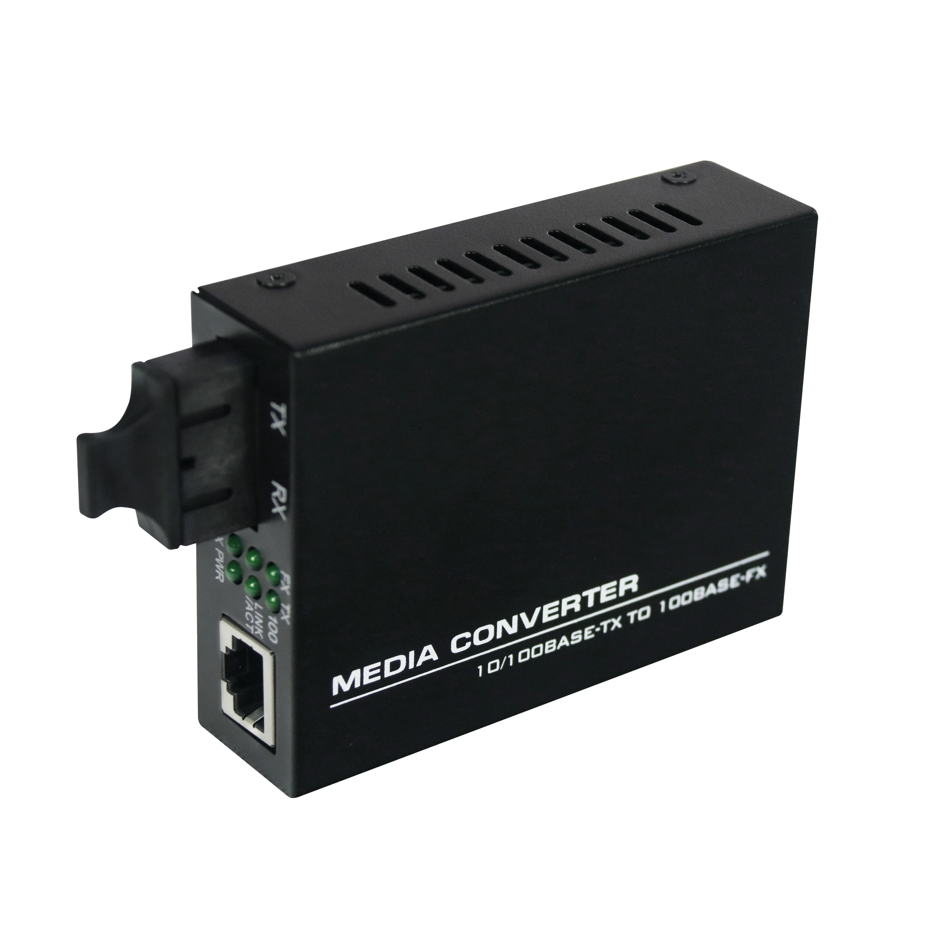 Media Converter Ethernet To Fiber Converter 10/100base-tx To 100base-fx ...