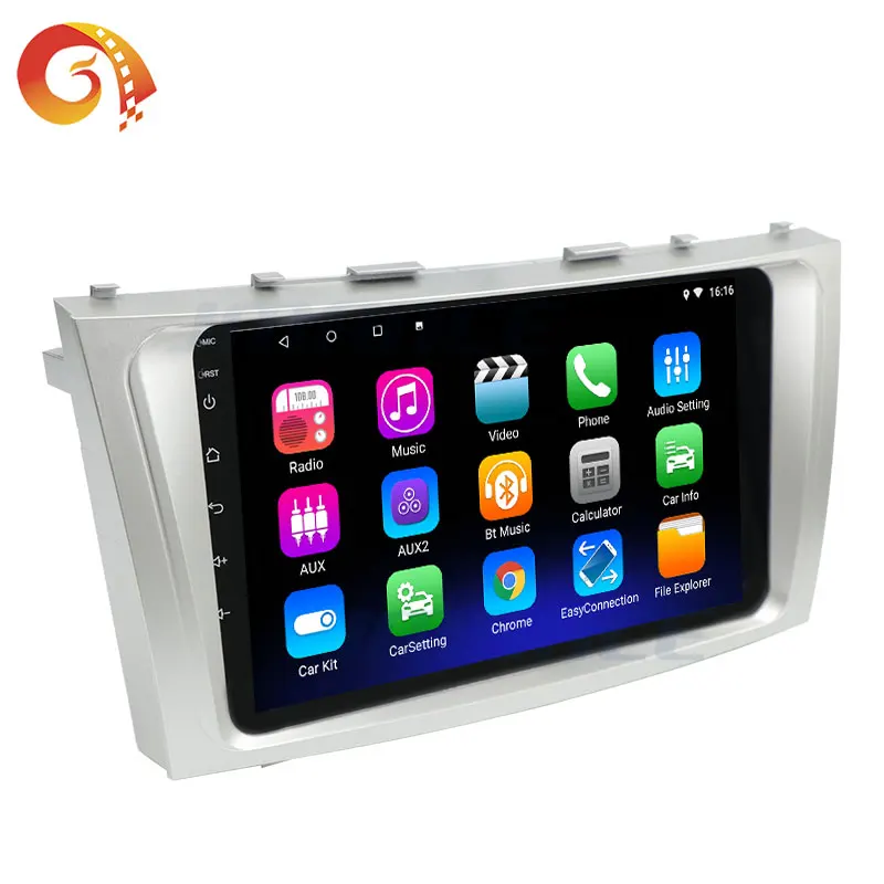 Gps Navigation System Multimedia Dashboard Car Stereo Radio Android Dvd Player For Toyota Camry 2006 2007 2008 2009 2010 2011