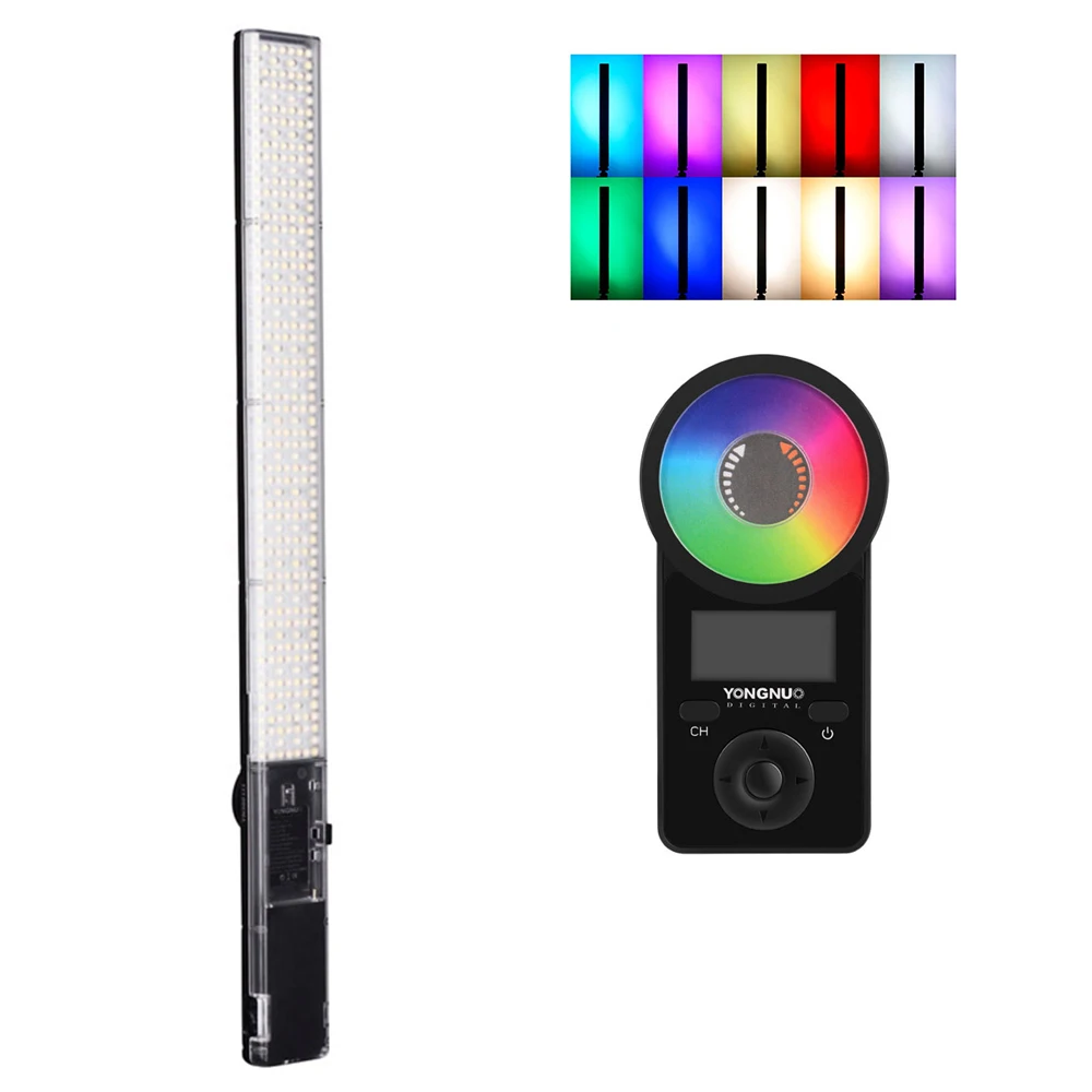 Yongnuo YN360 III YN360III Handheld 3200K-5500K RGB Colorful Ice Stick LED Video Light Touch Adjusting Controlled by Phone App