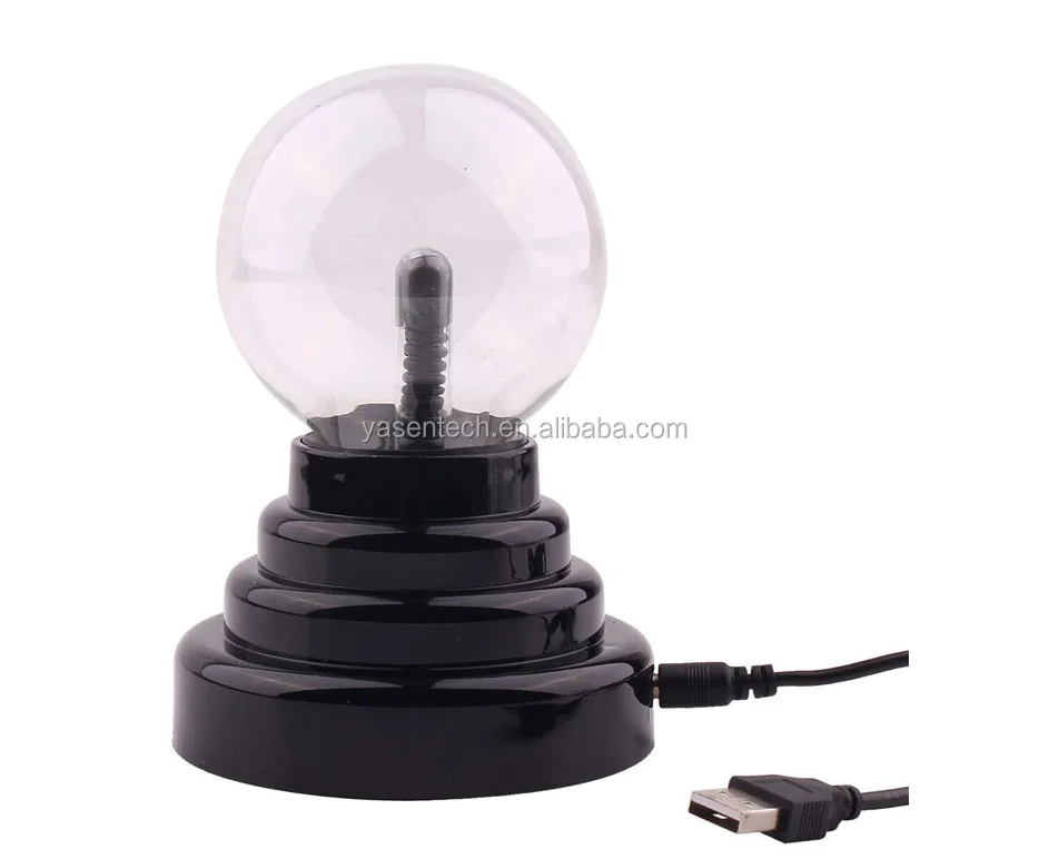 plástico 1pc de 3 pulgadas USB decoración de interior vidrio plasma mágica luz de la bola retro relámpago regalo Cristal fiesta de Navidad de los niños Caja de lámpara de lava plástico 1pc de 3 pulgadas USB decoración de interior vidrio plasma mágica luz de la bola retro relámpago regalo Cristal fiesta de Navidad de los niños Caja de lámpara de lava