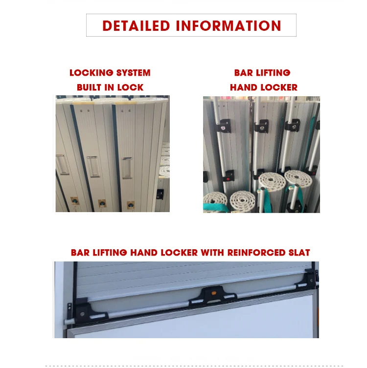 High Quality Ecofriendly Waterproof Aluminum Roll Up Doors Prices