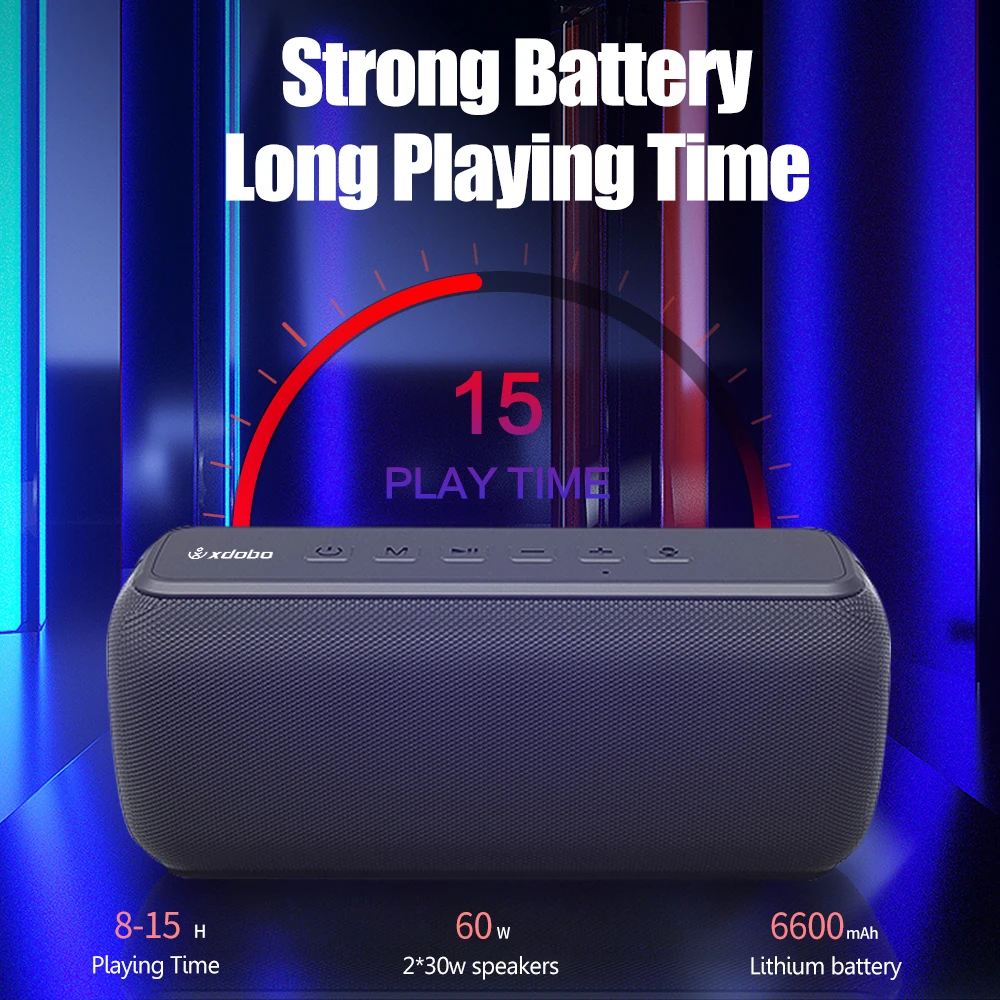 XDOBO X8 Bluetooth Speaker 60W Portable Speaker - ANKUX.COM