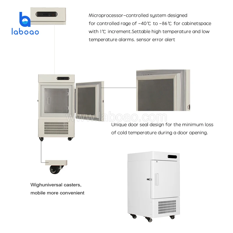 -60C Deep Freezer Temperature Used In Laboratories And Hospitals
