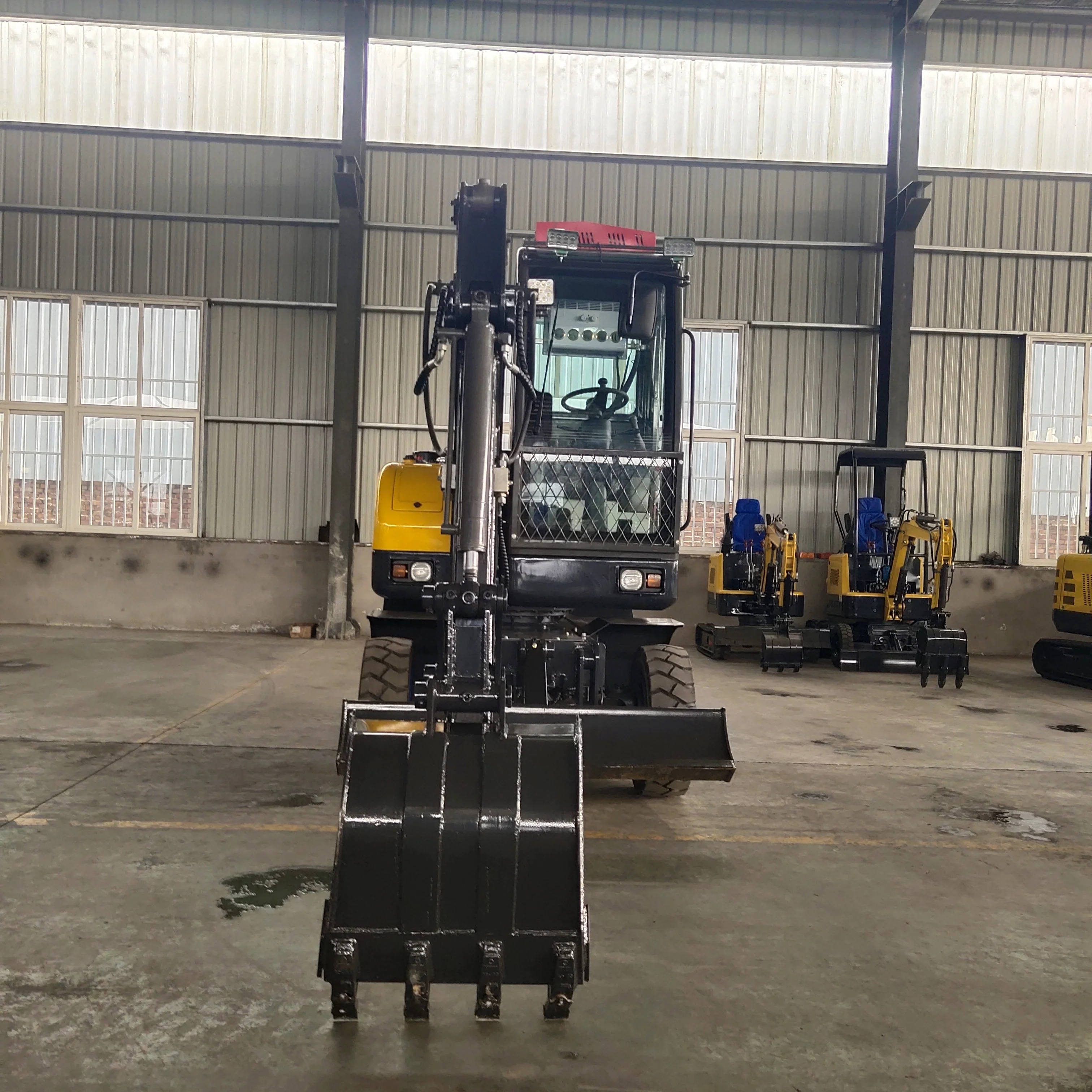 4 ton wheel excavator (9)