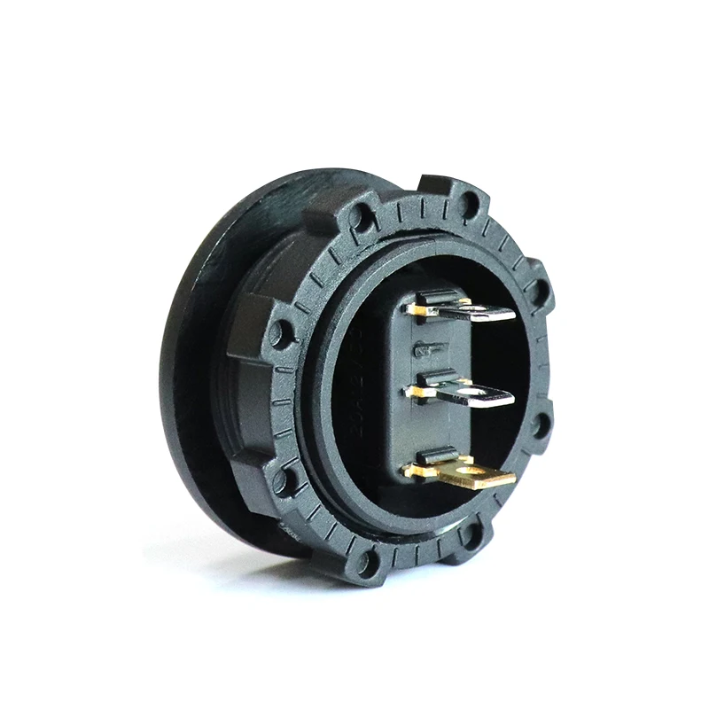 3 引脚开-关控制 12v 点点点式卡车圆形开关外壳