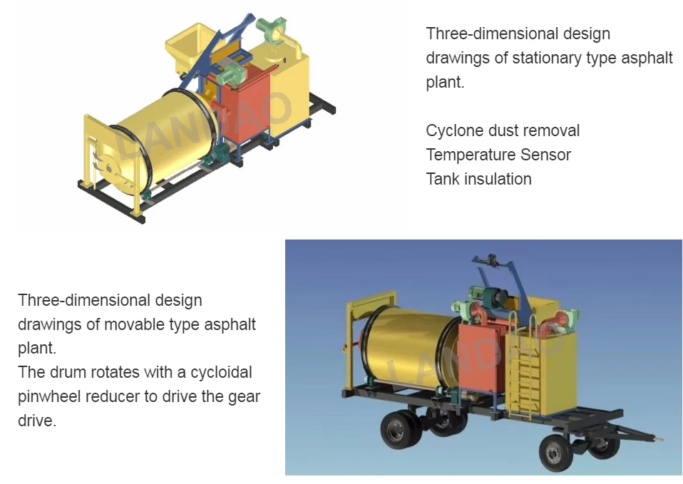 asphalt bitumen machinery mixing plant