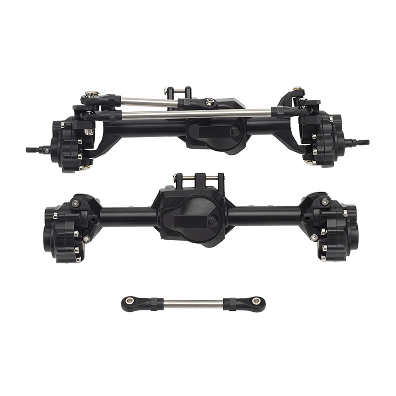 1/10 Rc Crawler Car Axles Metal Front 