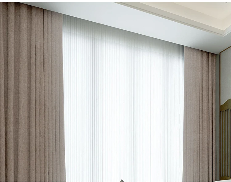 Motorized Curtain Rail Track System For Smart Home Motorized Electric