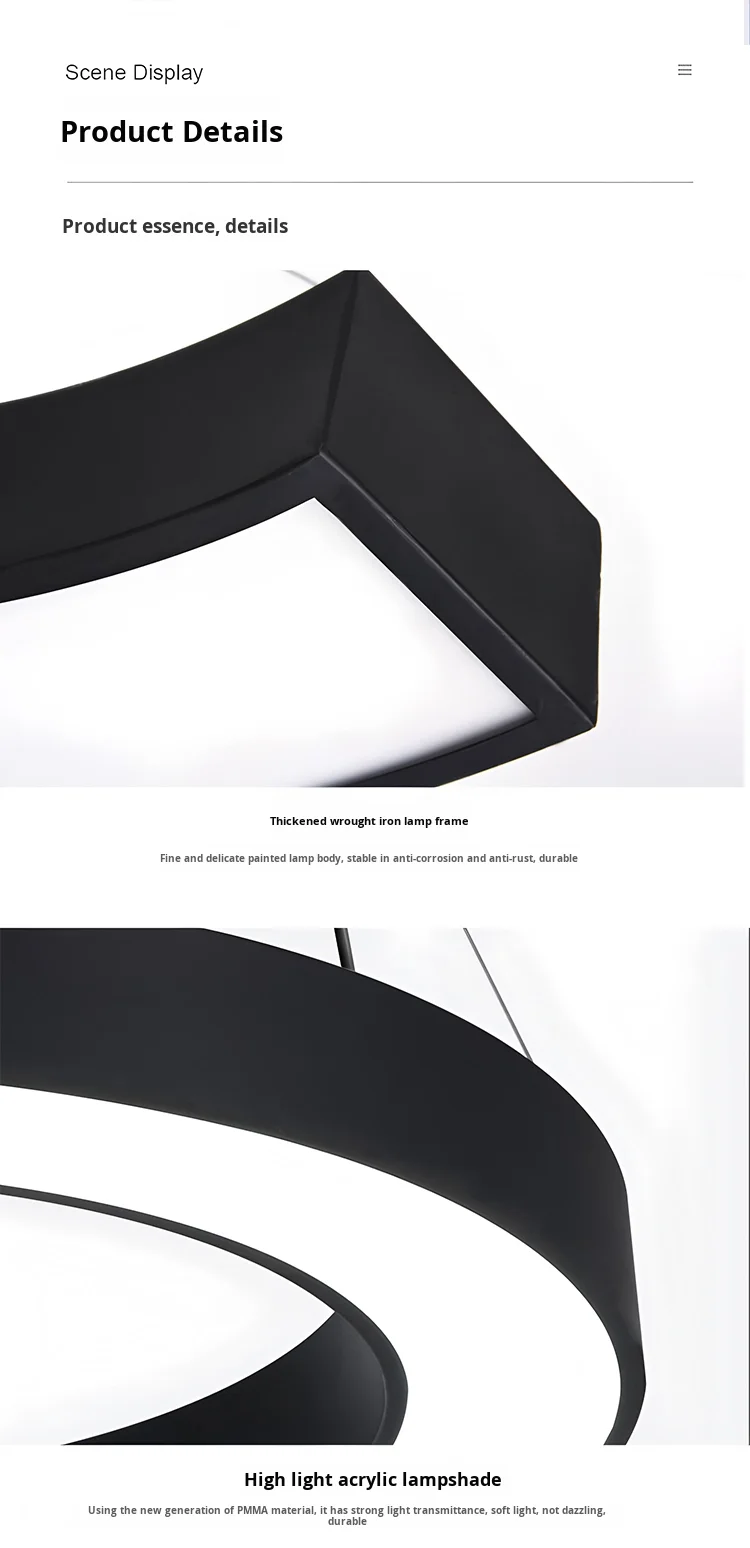 product custom led number  letter pendant ceiling light personalized creative design for billiard mahjong  chess rooms for living room-12