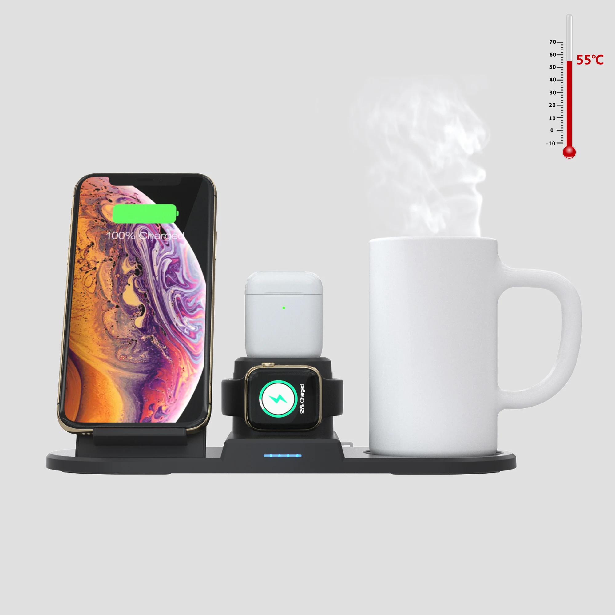 Mug Warmer Coffee Warmer Wireless Charger Constant Cup For Keeping Warm