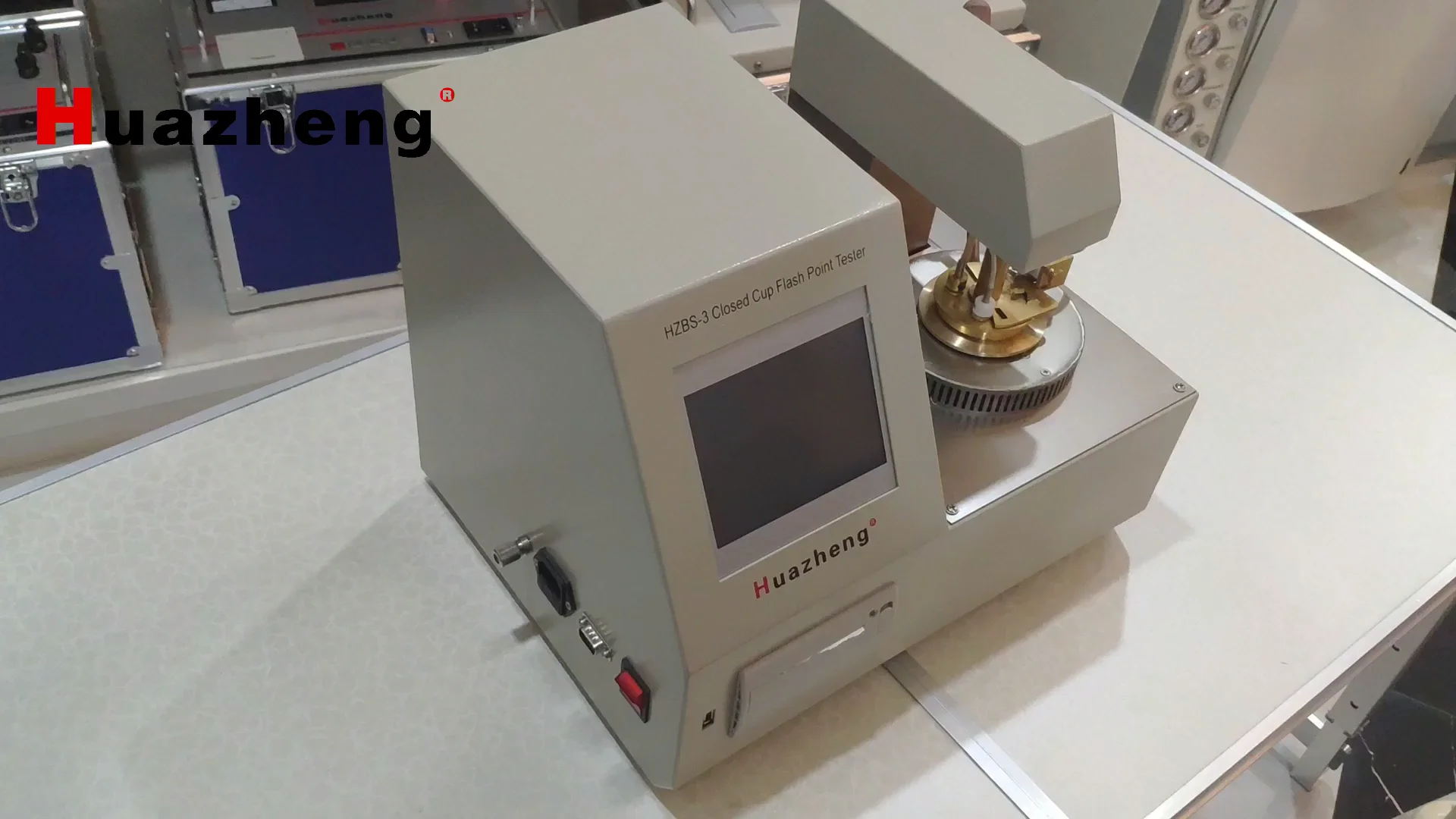HuaZheng automatic flashpoint test machine Closed Cup Flash Point