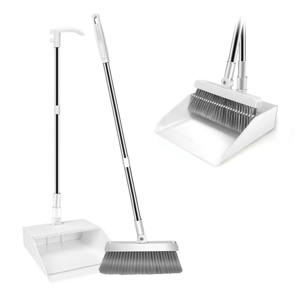 Masthome Plastic Magic Broom Handle Fancy Angle Brushes Sweeper Broom