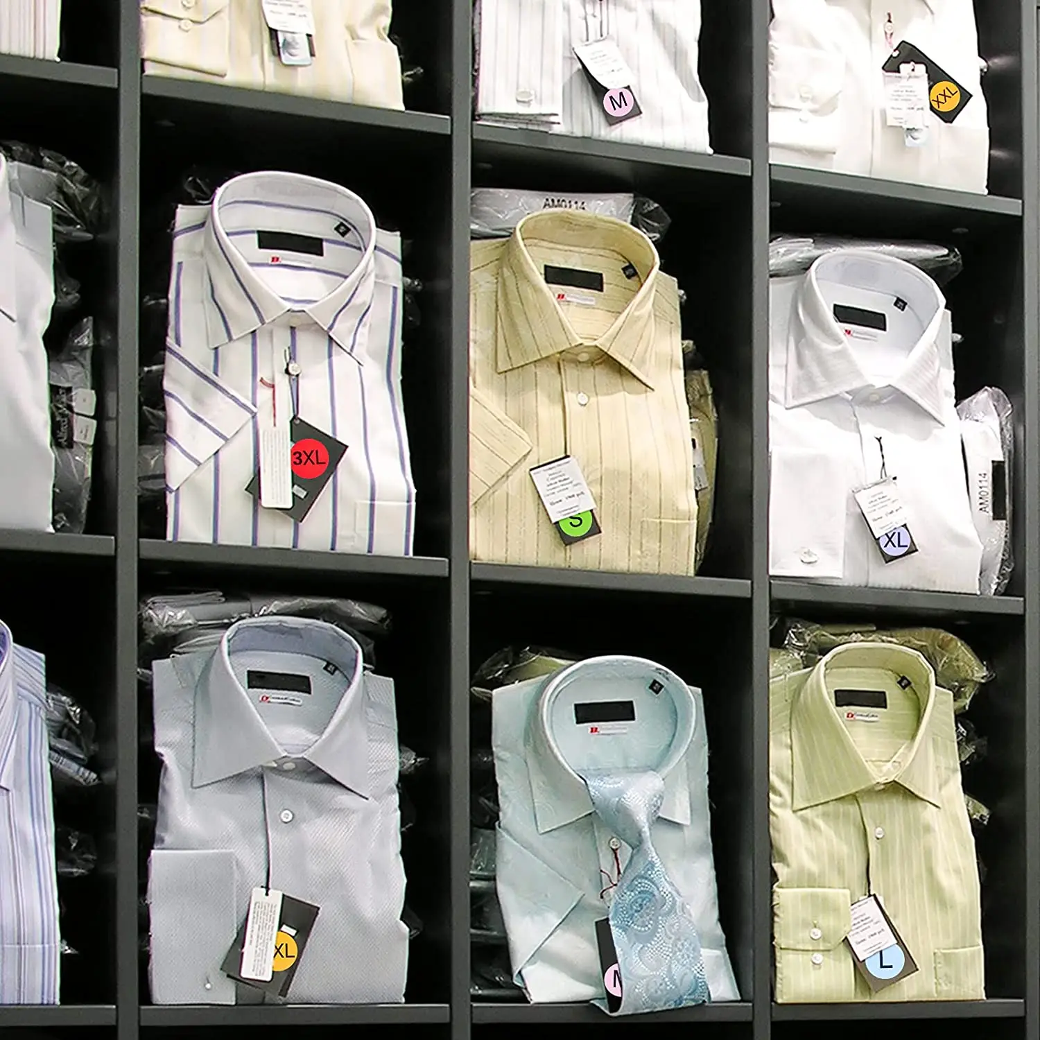 Round Color Size Sticker Labels Selfadhesive Clothing Size Stickers