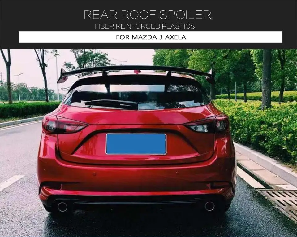 Universal Style Carbon Fiber Rear Spoiler Wing Tail Trunk For Mazda 3 Axela Hatchback 14 17 Buy For Mazda 3 Rear Spoiler For Mazda Rear Spoiler Rear Spoiler For Mazda 3 Product On Alibaba Com