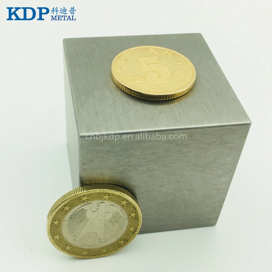 2 Inch Tungsten Cubes/ Per Kg Price Metal Cube /tungsten Ingot For Sale