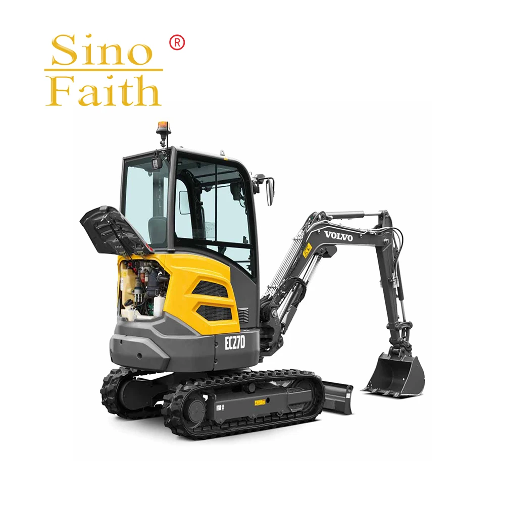Used Volvo Mini Earthwork Excavator Ec27d 2020 - Buy Engineering Mini ...