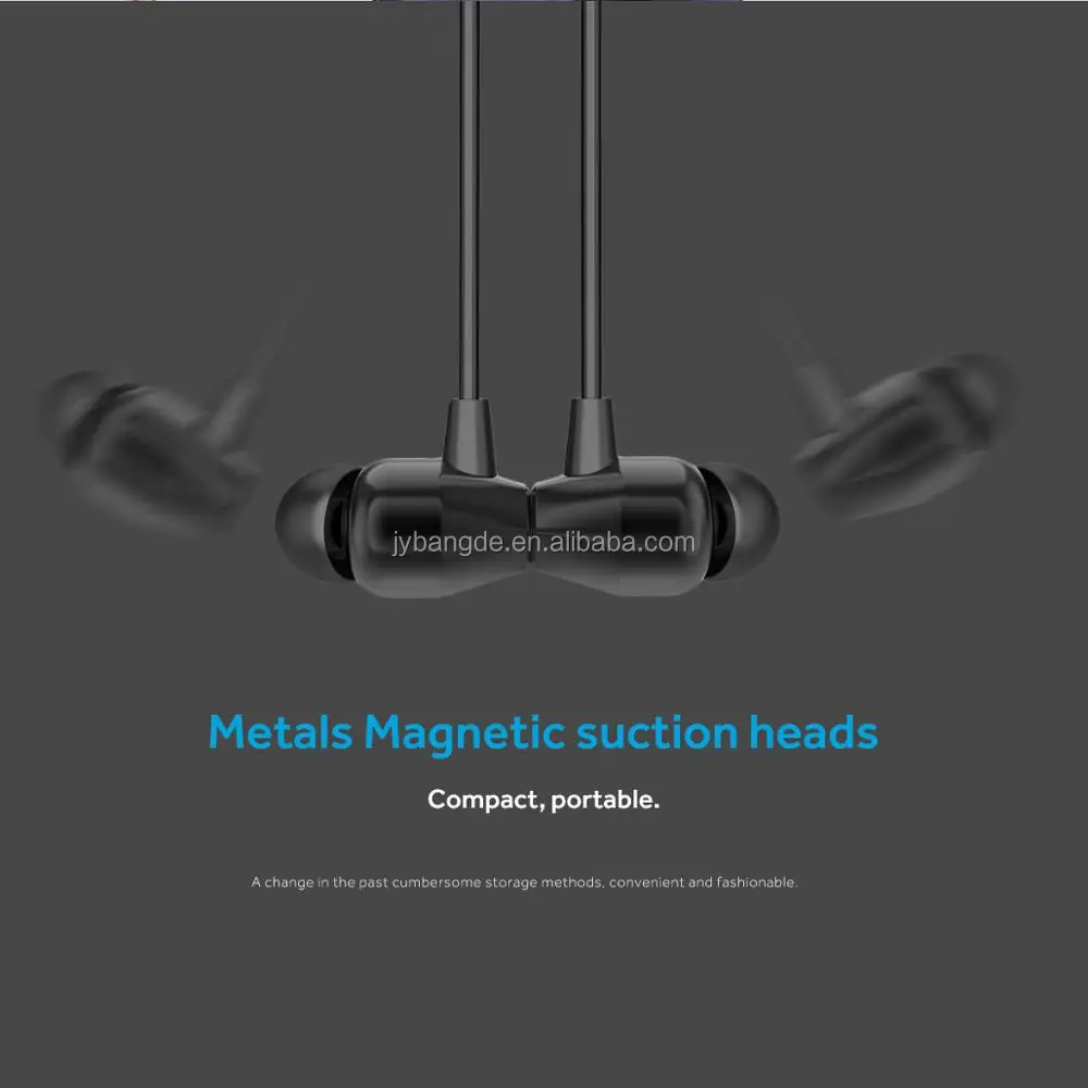 Stylish Gift In-ear Ultra Light Running Headphones Bass Earphone Sports Wireless Headset Hang neck type Stereo wire - ANKUX.COM
