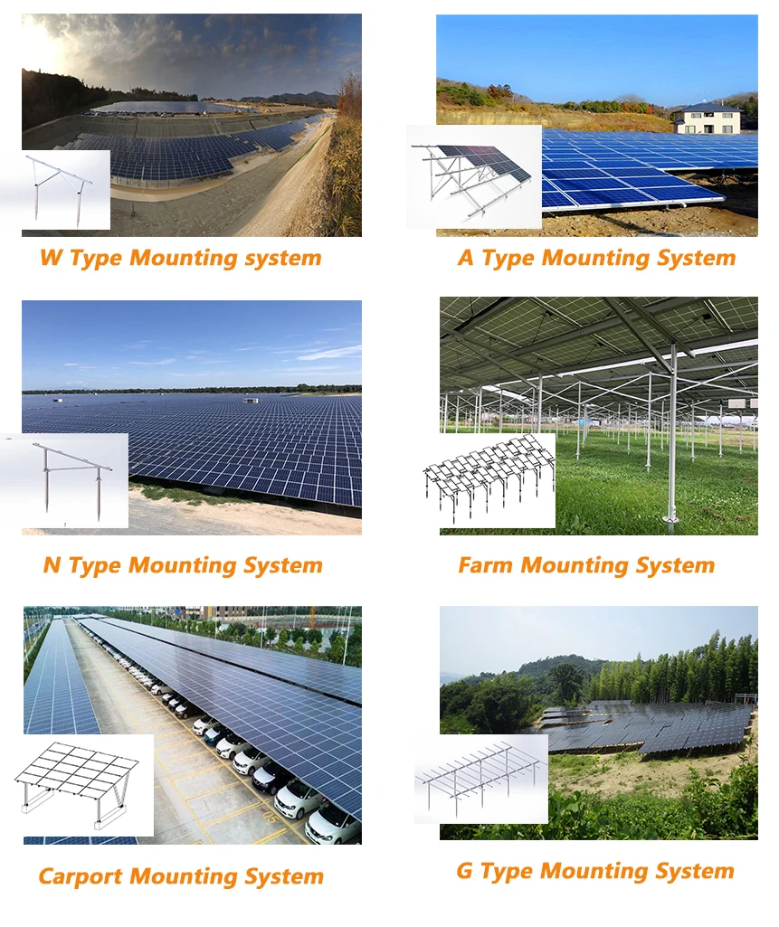 SOEASY Photovoltaic Farm Panel System Ground Agriculture Solar Mounting ...