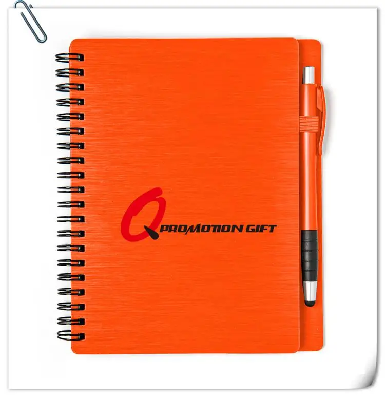 Mercury Spiral Round 70sheets Lined Notebook Set With Stylus Ball Pen ...