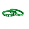 bts kpop silicone wristbands bantan boy wrist band classical official support rubber bracelets