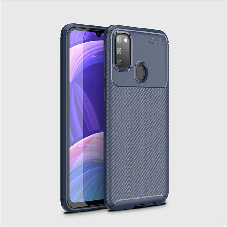 Anti Fingerprint Soft Tpu Material Carbon Fiber Phone Armor Case Cover For Samsung M30 S A10 S 0 S M Buy Carbon Fiber Phone Case Anti Finger Print Phone Case Cover Shockproof Phone Case Cover