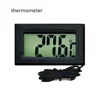 Hygrometer Temperature Sensor Freezer Gauge Mini LCD Digital