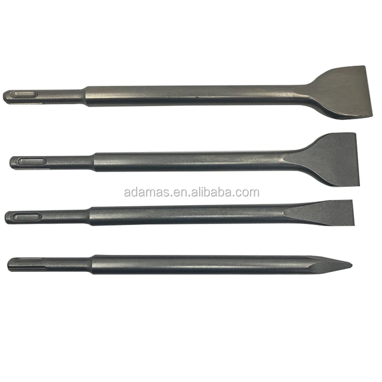 Sds Plus Max Point And Flat Chisel For Concrete And Stone,High Quality