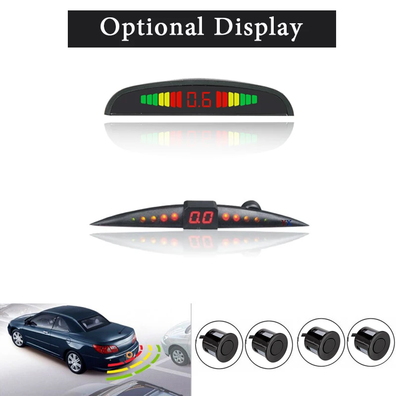 Victor DIY Car Rear View Camera Wireless Parking Sensor with LED Display Support OEM/ODM - ANKUX.COM