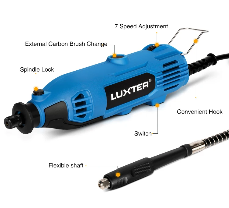 Luxter40pcs 135w Multi Tool Kit Dremel Rotary Tool Buy Rotary Tools