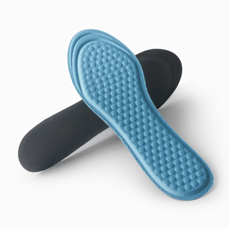 Sweat Absorbing Pu Polyester Poly Shoe Accessories Active Sport Acupuncture Eva Sole Orthotic